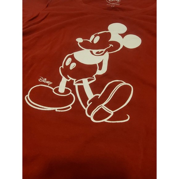 Disney Motherhood Maternity Mickey Mouse Long Sleeve T Shirt Sz L - Picture 4 of 10
